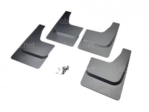 Брызговики Ford F-150 2005-2019 без расширителей арок, комплект 4шт.