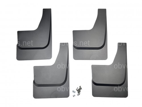Брызговики Ford F-150 2005-2019 без расширителей арок, комплект 4шт.