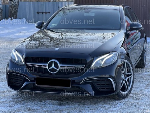 Передний бампер в стиле e63 Mercedes E-Class W213 2016-2020