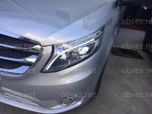 Full led фары стиль OEM Mercedes Benz W447 Vito / V-class / Metris (левая+ правая) комплектные с блоками