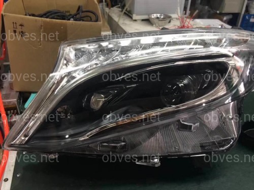 Full led фары стиль OEM Mercedes Benz W447 Vito / V-class / Metris (левая+ правая) комплектные с блоками