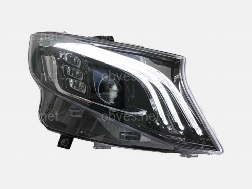 Full led фары стиль Maybach Mercedes Benz W447 Vito / V-class / Metris (левая+ правая) комплектные с блоками Full led фары стиль Maybach Mercedes Benz W447 Vito / V-class / Metris (левая+ правая) комплектные с блоками