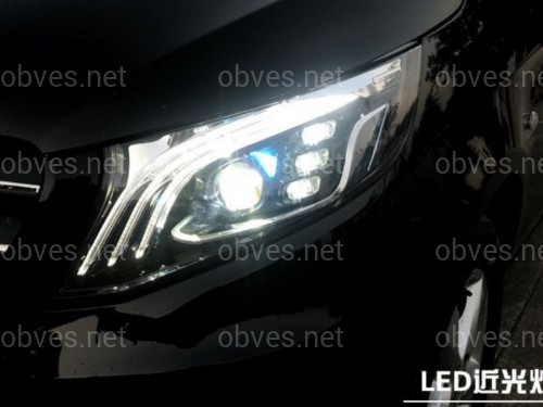Full led фары стиль Maybach Mercedes Benz W447 Vito / V-class / Metris (левая+ правая) комплектные с блоками Full led фары стиль Maybach Mercedes Benz W447 Vito / V-class / Metris (левая+ правая) комплектные с блоками