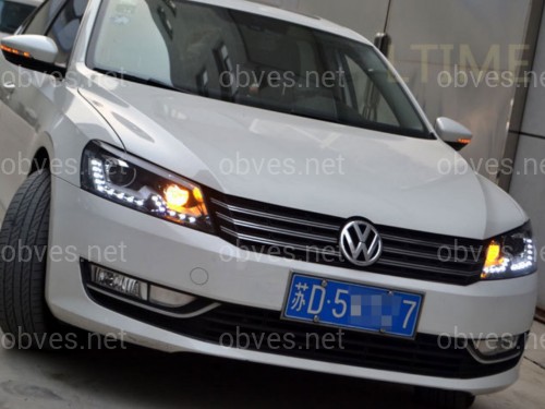 Передние фары Volkswagen Passat B7 USA 2011-2015