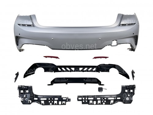 Задний бампер M paket BMW 3 series G20 2017-2022