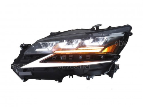 Фары FULL LED 3 линзы Lexus GS рестайлинг 2016+