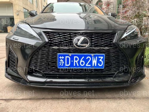 Бампер + сплиттер Lexus IS 2006-2012 в стиле F-SPORT 2021+ Бампер + сплиттер Lexus IS 2006-2012 в стиле F-SPORT 2021+
