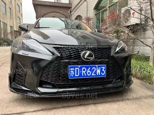 Бампер + сплиттер Lexus IS 2006-2012 в стиле F-SPORT 2021+ Бампер + сплиттер Lexus IS 2006-2012 в стиле F-SPORT 2021+