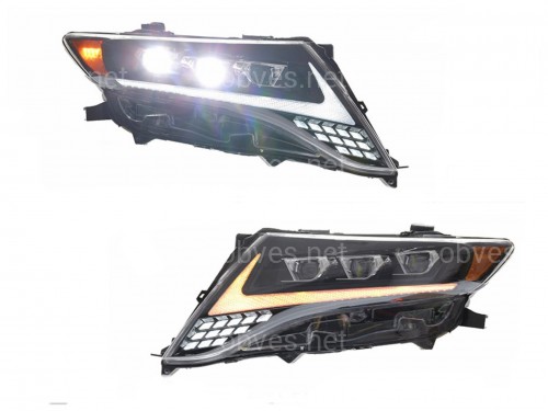 Фары FULL LED 3 линзы Toyota Venza 2009-2013 Фары FULL LED 3 линзы Toyota Venza 2009-2013