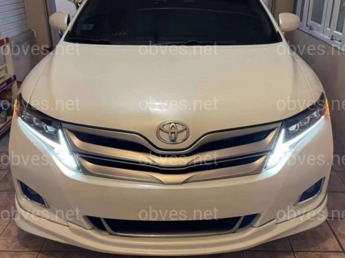 Фары FULL LED 3 линзы Toyota Venza 2009-2013 Фары FULL LED 3 линзы Toyota Venza 2009-2013