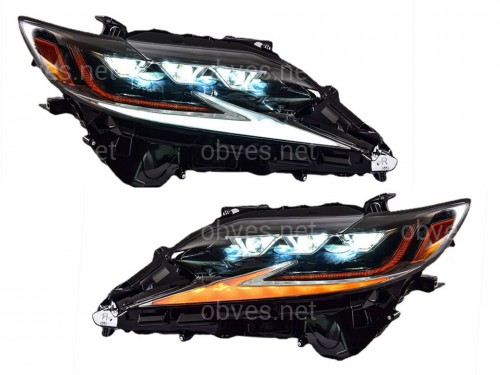 Фары Full LED 3 линзы Lexus ES рестайлинг 2015-2018 Фары Full LED 3 линзы Lexus ES рестайлинг 2015-2018