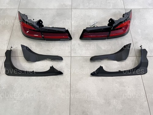 Задние LED фонари LCI 2020+ для BMW G30 2017-2020 4шт.
