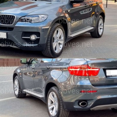 Брызговики задние BMW X6 E71 07-13 / F16 14-18 комплект 2шт. Брызговики задние BMW X6 E71 07-13 / F16 14-18 комплект 2шт.