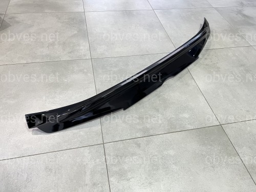 Спойлер WALD Lexus LX 450D / 570 2015-2022 ABS пластик, цвет черный
