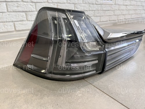 Задние фонари Black Vision Lexus LX 570 450D 2016-2022 4шт.