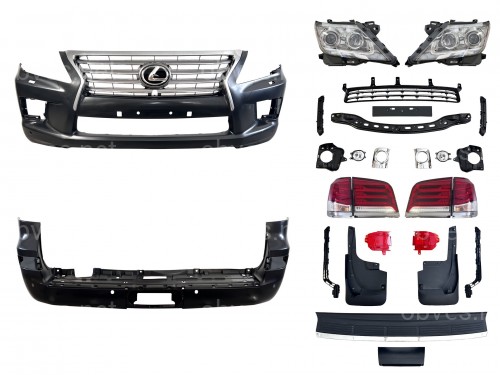 Обвес комплект рестайлинга OEM 2012-2015 для Lexus LX570 2008-2011 Обвес комплект рестайлинга OEM 2012-2015 для Lexus LX570 2008-2011