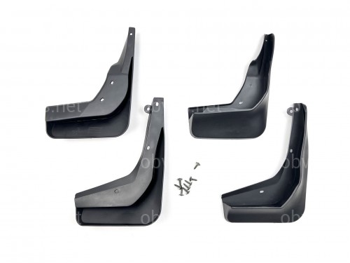 Брызговики  Mercedes Benz GLA X156 в AMG обвесе 2014-2020 комплект, 4 шт.