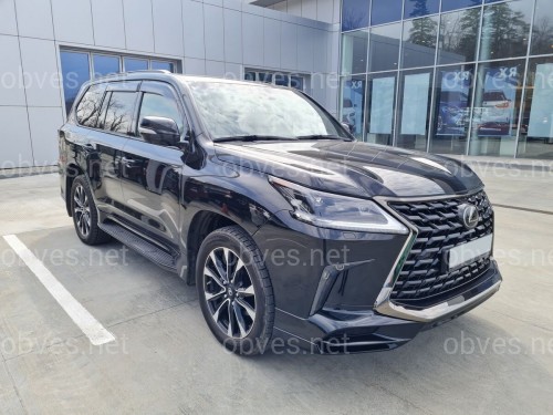 Противотуманные фары Superior Black Lexus LX 570 2016-2022 2шт Противотуманные фары Superior Black Lexus LX 570 2016-2022 2шт