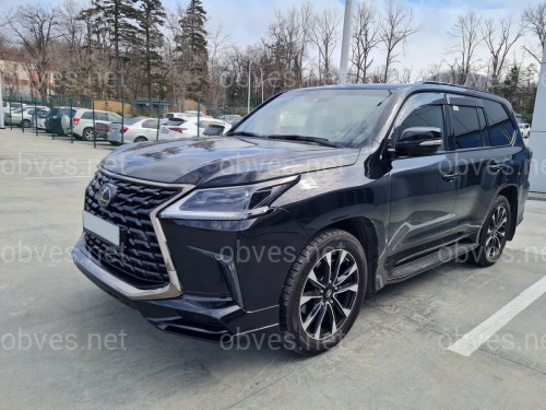 Противотуманные фары Superior Black Lexus LX 570 2016-2022 2шт Противотуманные фары Superior Black Lexus LX 570 2016-2022 2шт