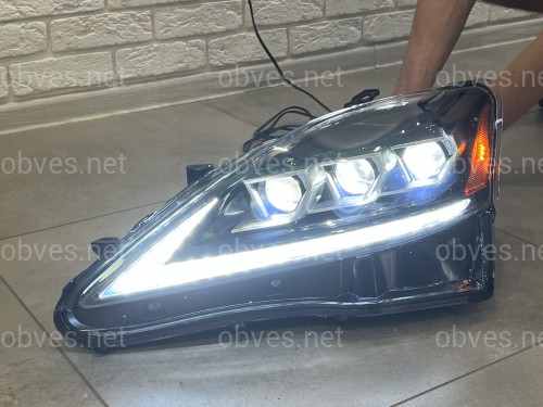 Фары Full LED 3 линзы Lexus IS 2005-2012 Фары Full LED 3 линзы Lexus IS 2005-2012