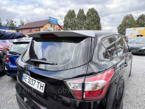 Спойлер козырек Ford Kuga / Escape 2013-2019 ABS пластик под покраску