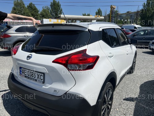 Спойлер козырек задней двери Nissan Kicks 2016-2022 ABS пластик под покраску Спойлер козырек задней двери Nissan Kicks 2016-2022 ABS пластик под покраску