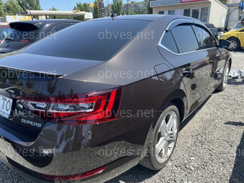Брызговики Skoda Superb 3 2015-2019 cедан / универсал, комплект 4шт. Брызговики Skoda Superb 3 2015-2019 cедан / универсал, комплект 4шт.
