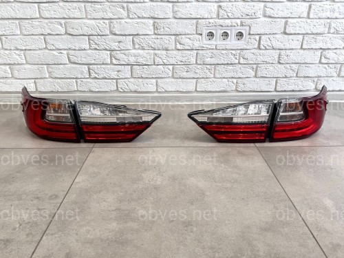Задние фонари OEM рестайлинг 2016+ для Lexus ES 2012-2018 4шт.