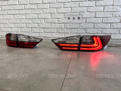 Задние фонари OEM рестайлинг 2016+ для Lexus ES 2012-2018 4шт.