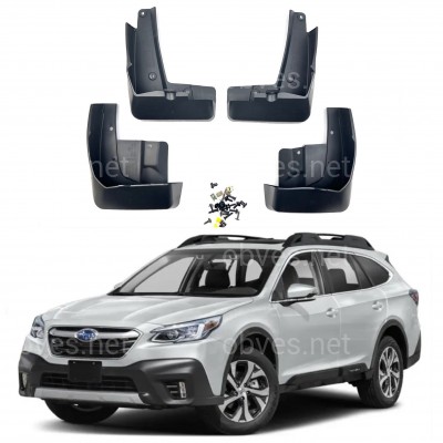 Брызговики Subaru Outback 2021+ комплект 4шт. Брызговики Subaru Outback 2021+ комплект 4шт.