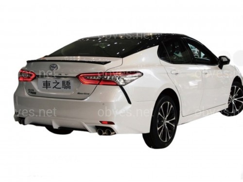 Спойлер лип багажника SE Toyota Camry 70 2018- ABS пластик, цвет черный глянец Спойлер лип багажника SE Toyota Camry 70 2018- ABS пластик, цвет черный глянец