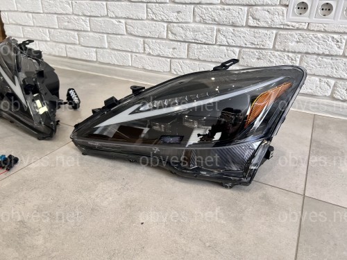 Фары Full LED 3 линзы в стиле 2021+ для Lexus IS 2005-2012 Фары Full LED 3 линзы в стиле 2021+ для Lexus IS 2005-2012