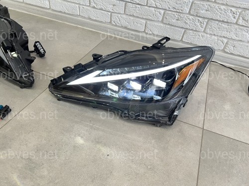 Фары Full LED 3 линзы в стиле 2021+ для Lexus IS 2005-2012 Фары Full LED 3 линзы в стиле 2021+ для Lexus IS 2005-2012