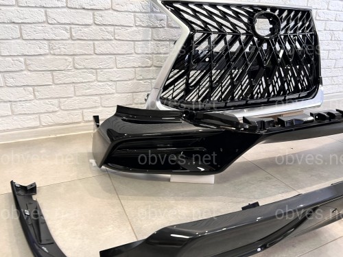 Обвес комплект TRD SUPERIOR  Lexus LX 570 450d  2015-2022 ABS пластик цвет черный