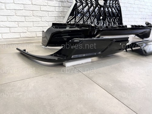 Обвес комплект TRD SUPERIOR  Lexus LX 570 450d  2015-2022 ABS пластик цвет черный