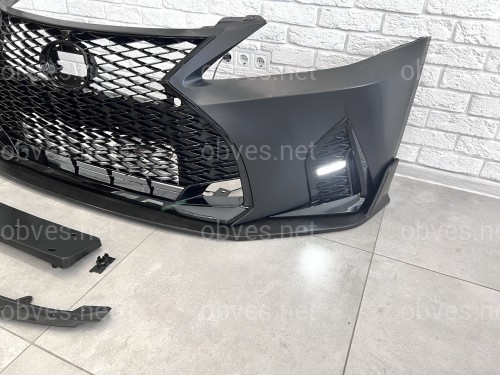 Бампер + сплиттер Lexus IS 2006-2012 в стиле F-SPORT 2021+ Бампер + сплиттер Lexus IS 2006-2012 в стиле F-SPORT 2021+