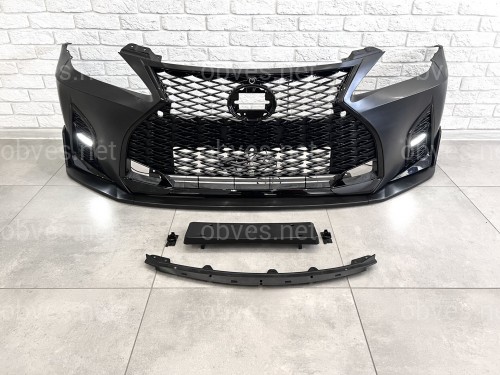 Бампер + сплиттер Lexus IS 2006-2012 в стиле F-SPORT 2021+ Бампер + сплиттер Lexus IS 2006-2012 в стиле F-SPORT 2021+