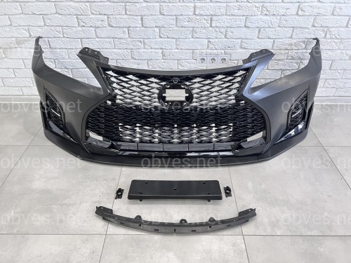 Бампер + сплиттер Lexus IS 2006-2012 в стиле F-SPORT 2021+ Бампер + сплиттер Lexus IS 2006-2012 в стиле F-SPORT 2021+
