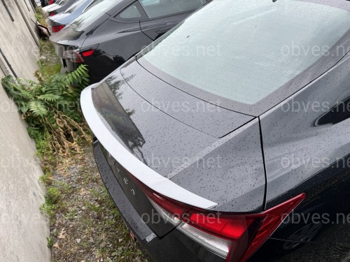 Спойлер лип Hyundai Elantra CN7 21+ ABS пластик под покраску Спойлер лип Hyundai Elantra CN7 21+ ABS пластик под покраску