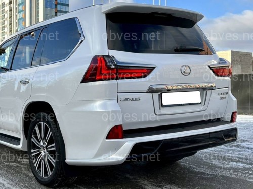 Обвес комплект TRD SUPERIOR  Lexus LX 570 450d  2015-2022 ABS пластик цвет черный