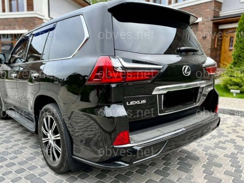 Обвес комплект TRD SUPERIOR  Lexus LX 570 450d  2015-2022 ABS пластик цвет черный