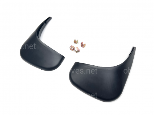 Брызговики задние Volkswagen Touran / Caddy 2003-2015, комплект 2шт.