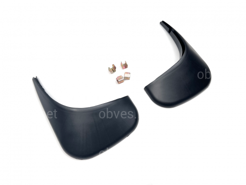 Брызговики задние Volkswagen Touran / Caddy 2003-2015, комплект 2шт.