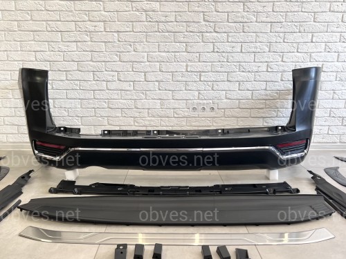 Комплект рестайлинга Toyota Land Cruiser 200 2007-2015 в LC 300 GR style