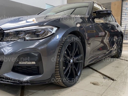 Лезвия под пороги M-Perfomance BMW 3 series G20 G21 2018- 2шт. черный глянец Лезвия под пороги M-Perfomance BMW 3 series G20 G21 2018- 2шт. черный глянец