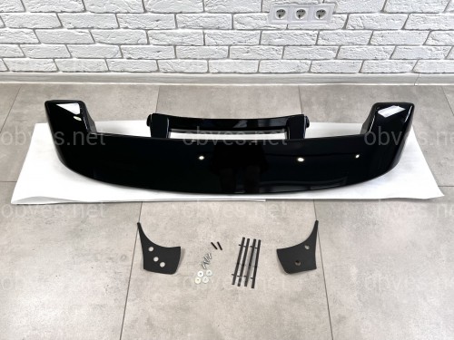 Спойлер козырек Toyota Land Cruiser 100 / Lexus LX 470 1998-2007 ABS пластик цвет черный, модель Maxi