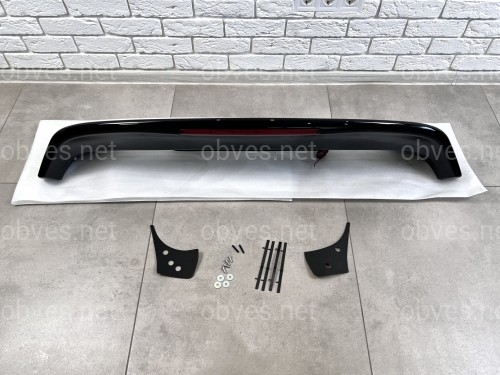 Спойлер козырек Toyota Land Cruiser 100 / Lexus LX 470 1998-2007 ABS пластик цвет черный, модель Maxi