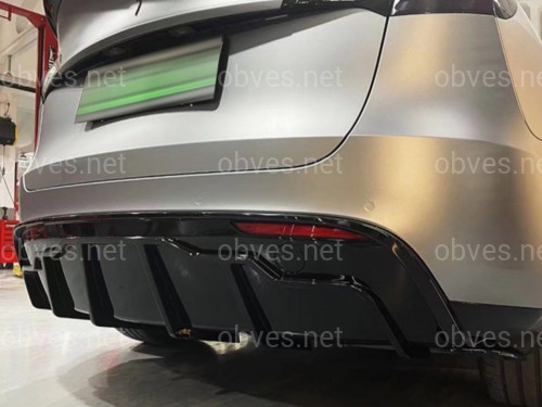 Комплект обвеса Tesla Model Y 2020- ABS пластик, цвет черный глянец Комплект обвеса Tesla Model Y 2020- ABS пластик, цвет черный глянец