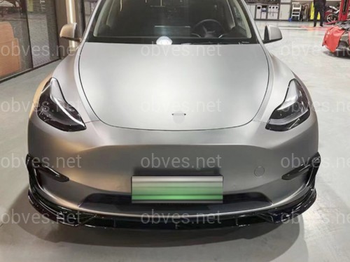 Комплект обвеса Tesla Model Y 2020- ABS пластик, цвет черный глянец Комплект обвеса Tesla Model Y 2020- ABS пластик, цвет черный глянец