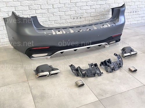 Комплект обвеса GLS63 AMG Mercedes-Benz GLS class X166 2015-2018